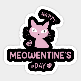 Meowentines - Valentine Cat Sticker